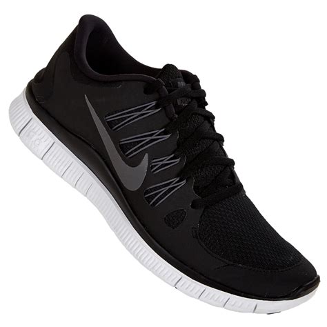 Laufschuhe: Nike Free 5 0 Herren Schwarz 